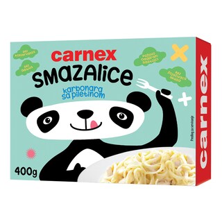 Smazalice karbonara sa piletinom 400g