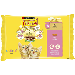 Preliv za macke Friskies junior 4x85g