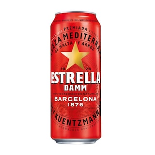Pivo Estrella Damm 0,5l CAN