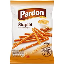 Stapici punjeni kikirikijem Pardon 100g