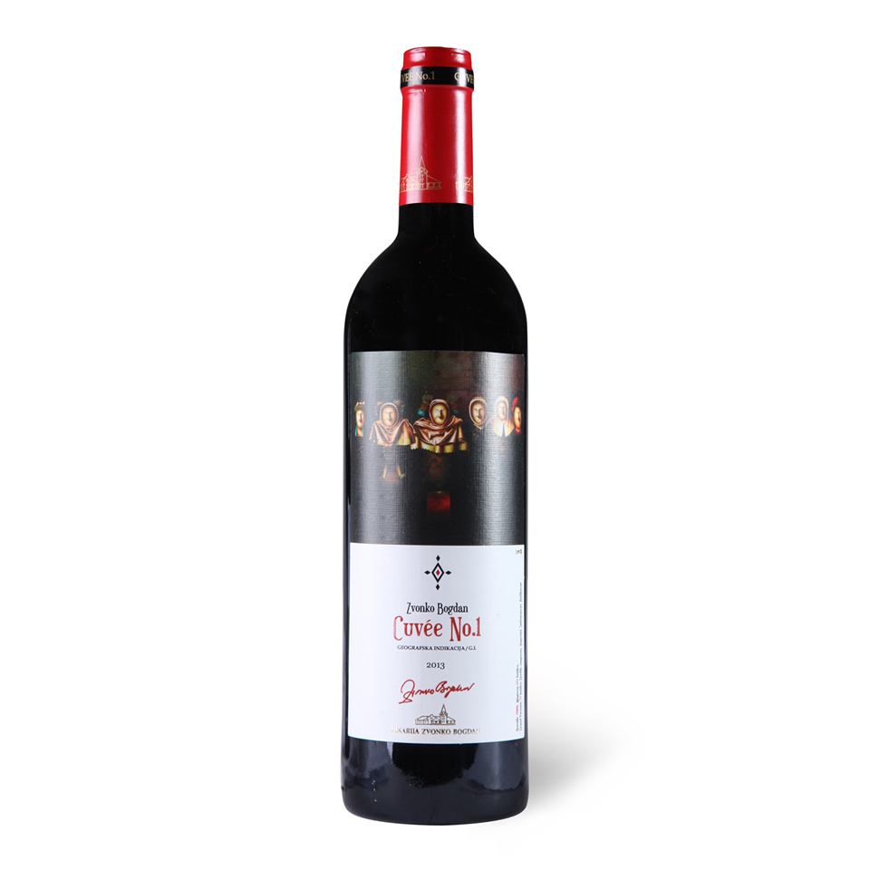 Vino crveno Cuvee.No.Zvonko Bogdan 0.75