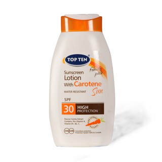 Losion/sun.Carotene spf30 TopTen 400ml