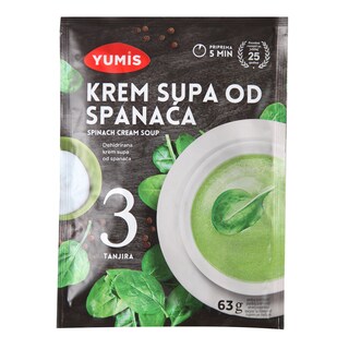 Krem supa od spanaca Yumis 63g