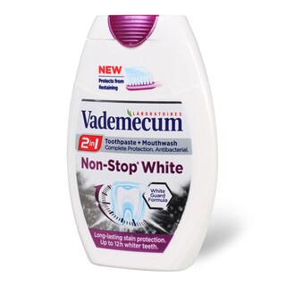 Pasta/zube Vademecum 2u1 Non-St.wh.75ml