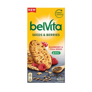 Keks Belvita seeds&raspberry 270g