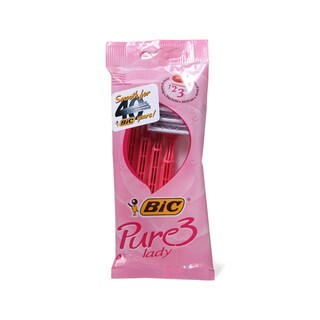 Brijac Bic Pure 3 lady Pink P of 4