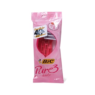 Brijac Bic Pure 3 lady Pink P of 4