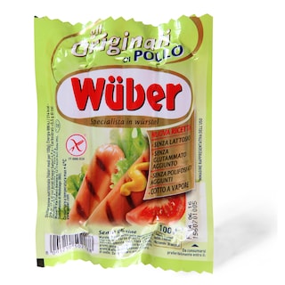 Virsla pileca Wuber 100g