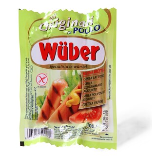 Virsla pileca Wuber 100g