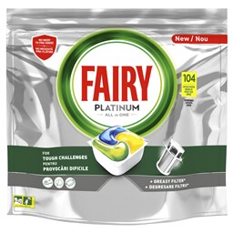 Tablete za sud. Fairy Platinum 104kom