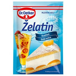 Zelatin mleveni beli Dr.Oetker 10g