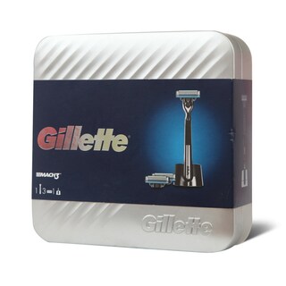 Set Mach3&blades&MagnetStand Gillette