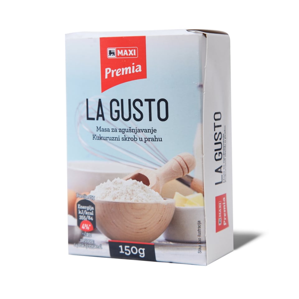 Premia | Kukuruzni skrob prah La Gusto 150g | Maxi