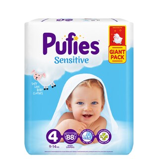 Pelene Pufies,4 big pack Maxi 7-14kg, 88