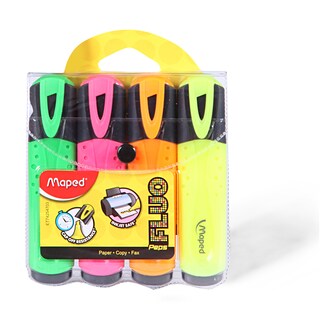 Text marker Maped Fluo peps set 1/4