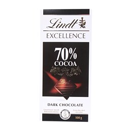 Cok.Excellence Dark 70%cacao Lind 100g
