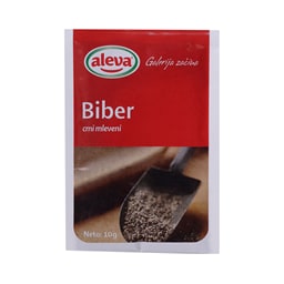 Biber crni mleveni Aleva 10g