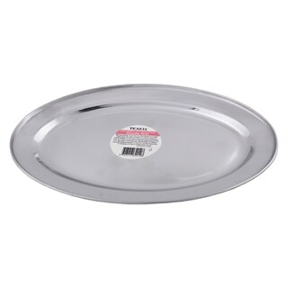 Oval inox Texell 25 x 18cm TIO-25