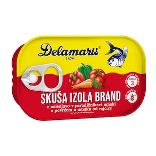 Skusa sa povrcem Izola 125g