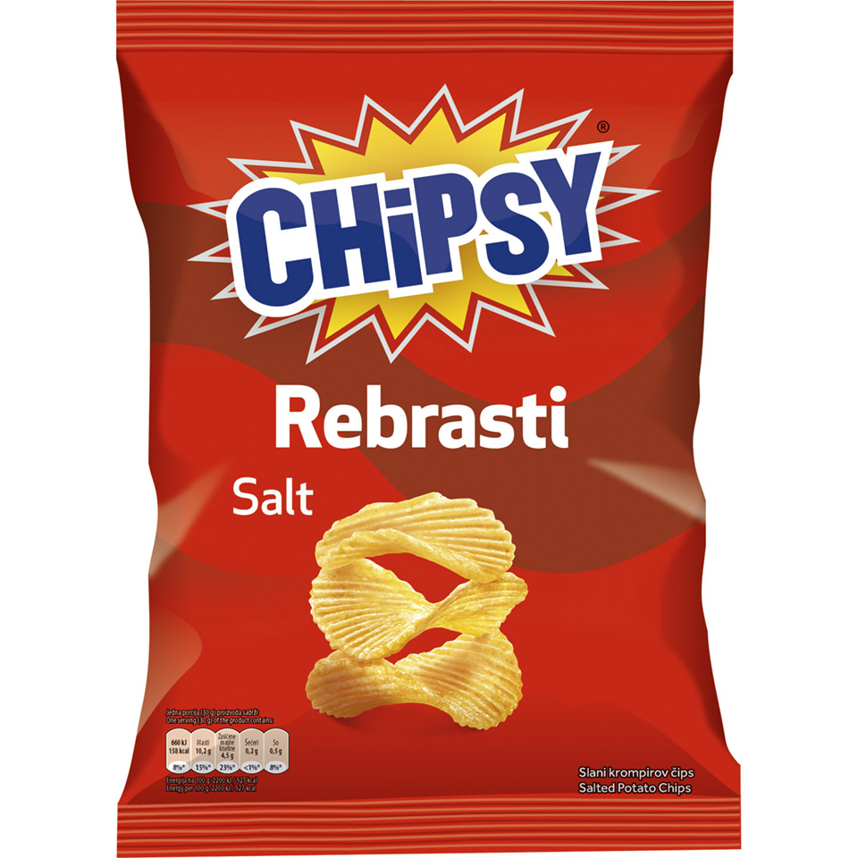 Cips Chipsy XL rebrasti 90g