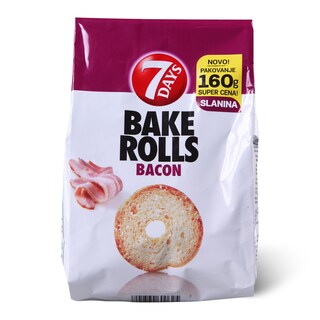 Dvopek Bake Rolls Bacon 160g