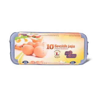 Kokosija jaja 10/1 L Nacionalni brend