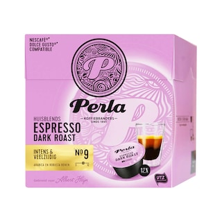 Kafa DG Espr.Dark roast Perla UTZ 12caps