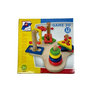 Drvena igra za vezbanje motorike Woody