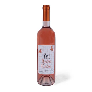 Vino roze Tri roze koze 0.75l