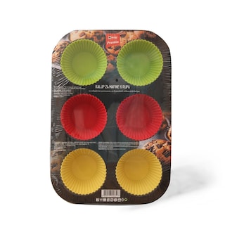 Premia kalup za mafine 6+6 silik.kalupa