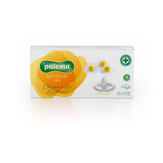 Papirne maramice Paloma sensitive care kamilica 4sl 8kom
