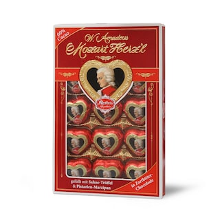 Bombonjera Mozart srce15kom 150g