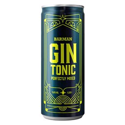 Gin tonic Barman 0.33L