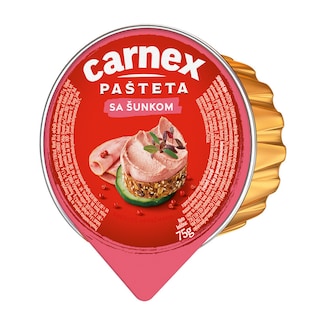 Pasteta sa sunkom Carnex folija 75g