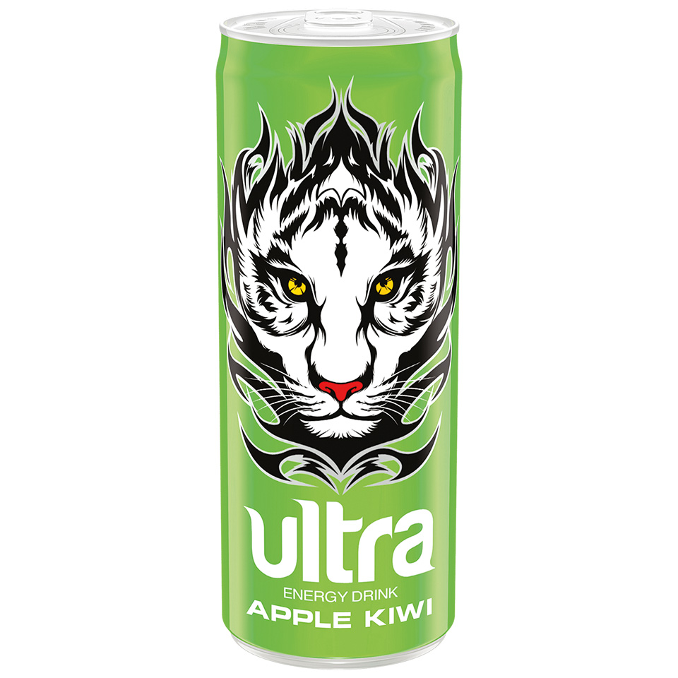 Energ.napitak Ultra apple kiwi 0,25l CAN