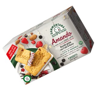 Sladoled sandw.bez glutena Amando 4x52g