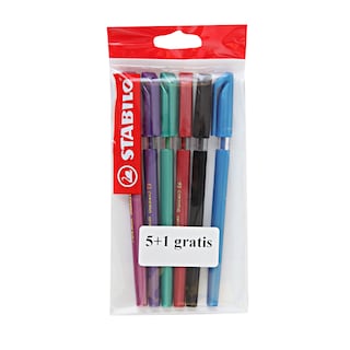 Olovke hemijs.Excell Stabilo 5+1 gratis