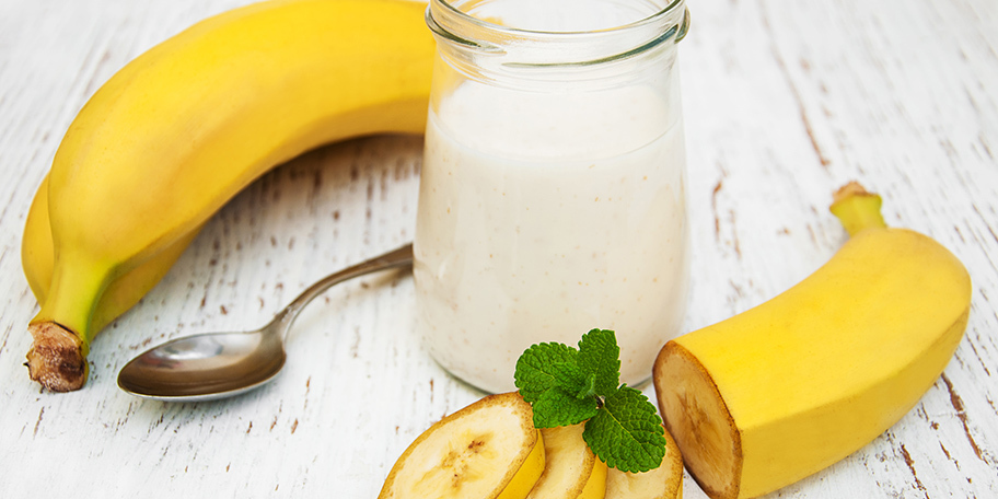 Banana jogurt