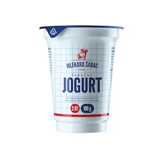 Sabacki jogurt 2.8%mm 180g