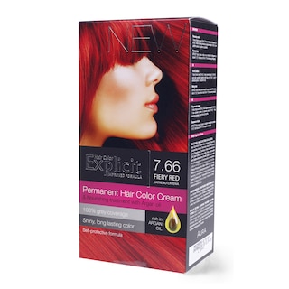 Farba/kosu vatreno crvena Explicit 7.66