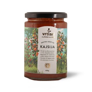 Extra dzem od kajsija Vrtlari 430g