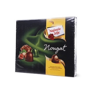 Bombonjera des.nugat Najlepse zelje 191g