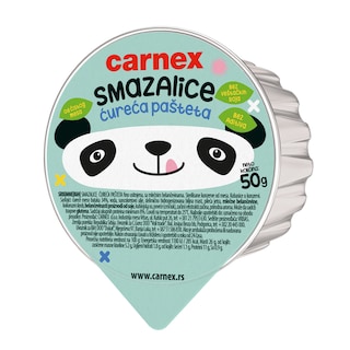 Smazalice cureca pasteta 50g
