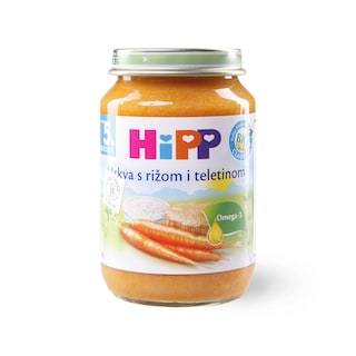 Kasica Hipp pirinac,teletina 190g