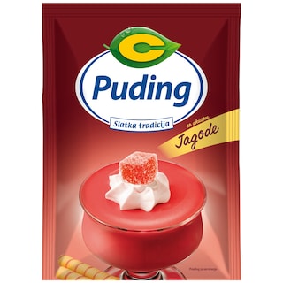 Puding jagoda C 40g