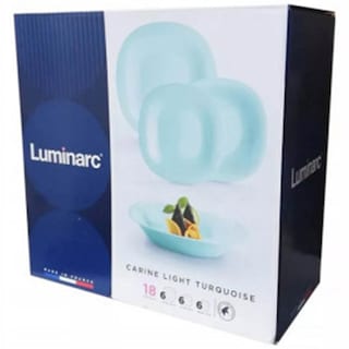 Set tanjira Carine 18/1 L.blue Luminarc