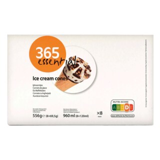 Slad.vanila kornet DLL 8/1 556g 960ml