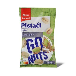 Pistaci ljus,pec,slani Premia 150g