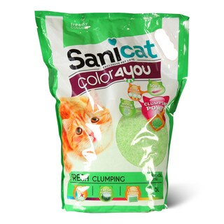 Silik.posip Sanicat colour4you green 5l