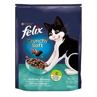 Crunchy&Soft granule riba Felix 950g